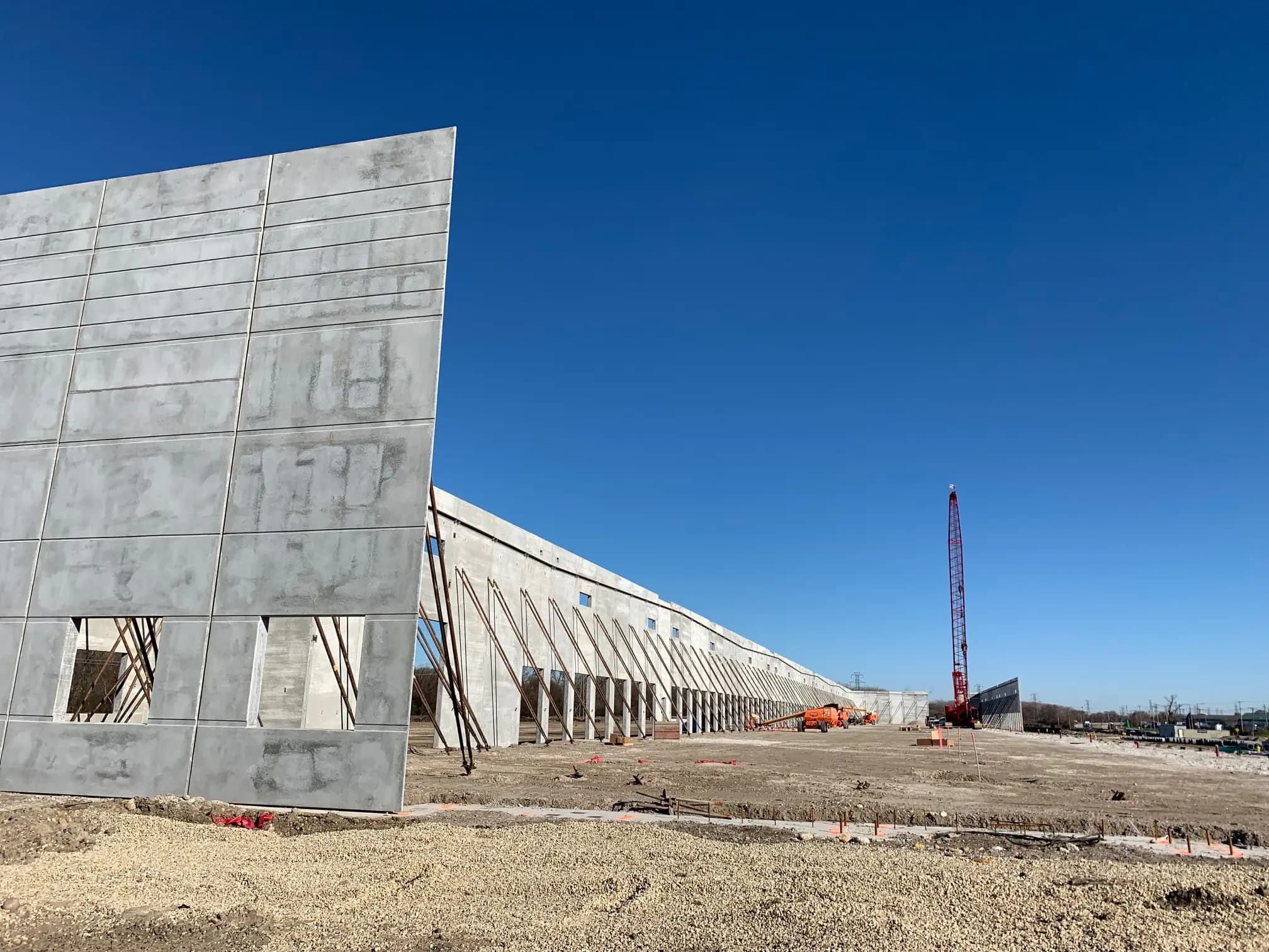 Truck Terminal Construction